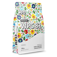 82% WPC Protein Bílá čokoláda a malina 700 g Premium KFD