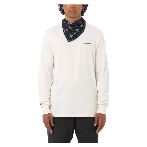 Salomon Chest ogo S Tee M C2676300 - whisper white