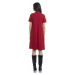Večerní podzimní šaty s krátkými rukávy Vive Maria Moje červené šaty