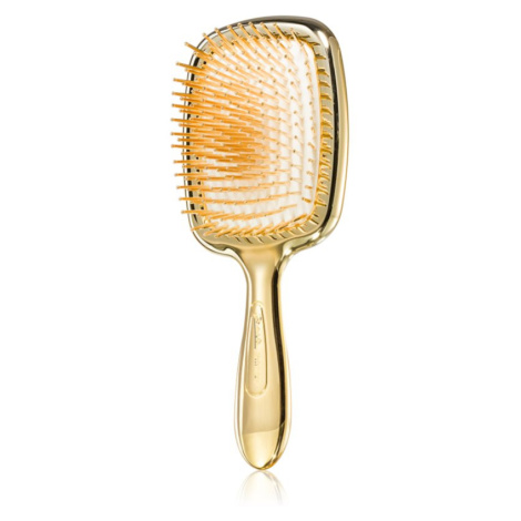 Janeke Gold Line Hairbrush with Mirror kartáč na vlasy se zrcátkem 21,5 x 9 cm 1 ks