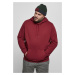 Pánská mikina // Urban classics Organic Basic Hoody burgundy