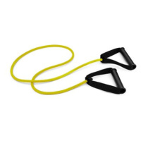 SEDCO Posilovací expander/guma s držadly žlutá