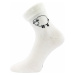 Dámské ponožky Boma - Ovečkana, smetanová Barva: Bílá
