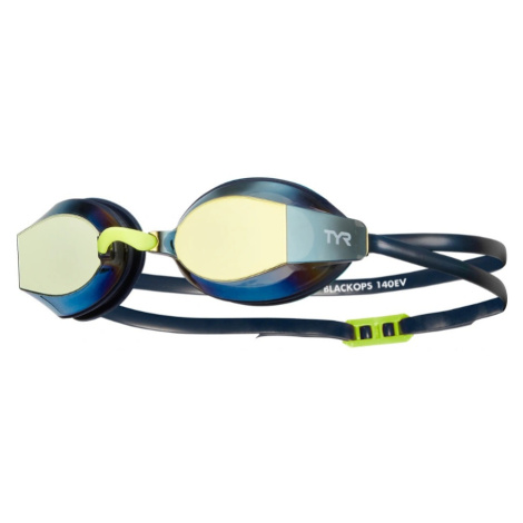 Plavecké brýle tyr blackops 140 ev racing mirror modro/zlatá