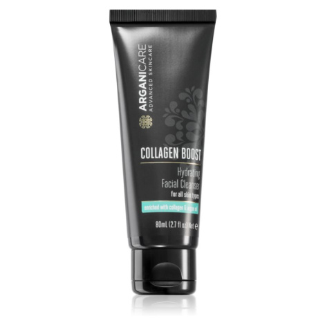 Arganicare Collagen Boost Hydrating Facial Cleanser hydratační čisticí gel 80 ml