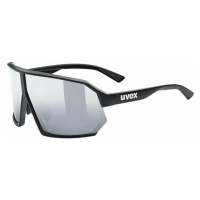 UVEX Sportstyle 237 Black Mat/Mirror Silver Cyklistické brýle