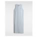 VANS Left Chest Maxi Dress Women Grey, Size