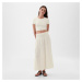 Sukně GAP Pull On Gauze Maxi Skirt New Off White