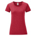 Iconic red Fruit of the Loom Women's T-shirt
