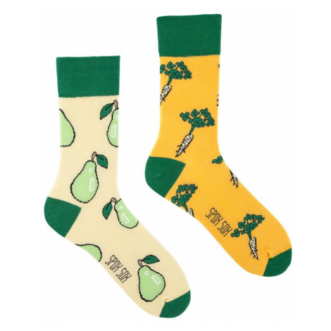 Žluto-zelené ponožky Pear & Parsley