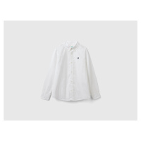 Benetton, Button-down White Shirt