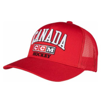 CCM MESHBACK TRUCKER TEAM CANADA Pánská kšiltovka, červená, velikost