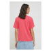 Bavlněné tričko JDY růžová barva