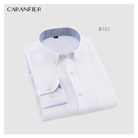 Bavlněná pánská košile oxford business Masculina CARANFLER