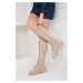 Soho Beige Suede Women's Boots 15255