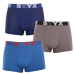 3PACK pánské boxerky Styx sportovní guma vícebarevné (G9676863)