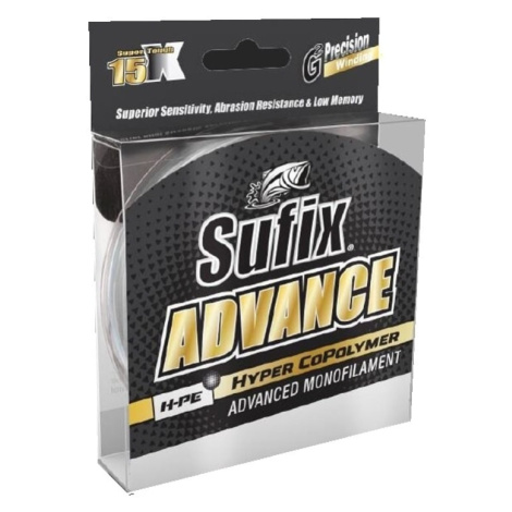 Sufix Vlasec Advance Clear 600m - 0,28mm 6,7kg