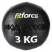 Fitforce WALL BALL Medicinbal, černá, velikost