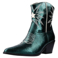 La Strada WESTERN BOOTIE Zelená