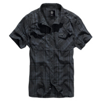 Brandit Košile Roadstar Shirt 1/2 černá | modrá