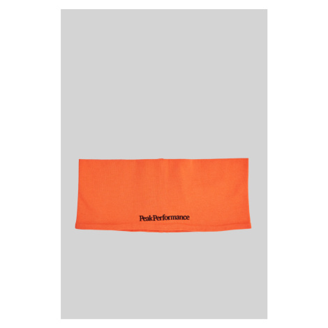 Čepice peak performance progress headband oranžová