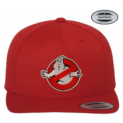Ghostbusters kšiltovka, Logo Standard Snapback Red, unisex HYBRIS