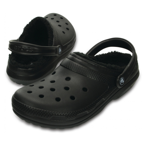 Crocs Classic Lined Clog - Black/Black