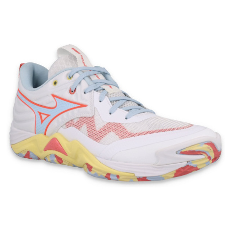 Mizuno Wave Momentum Elite W V1GC251235 - white/calypso coral/pale banana