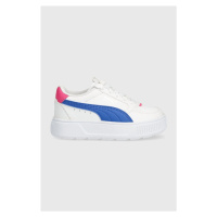 Dětské sneakers boty Puma Karmen Rebelle PS bílá barva