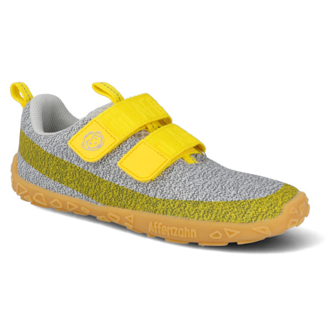 Barefoot dětské tenisky Affenzahn - Sneaker Knit Dream Grey šedé