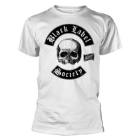 Black Label Society Tričko Skull Logo White