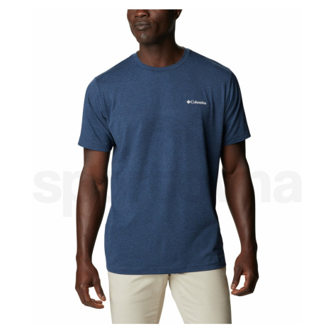 Columbia Tech Trail™ Graphic Tee 1930802466 - collegiate navy/heather off grid grap