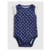 GAP Baby body 100% organic cotton mix and match eyelet Tmavě modrá