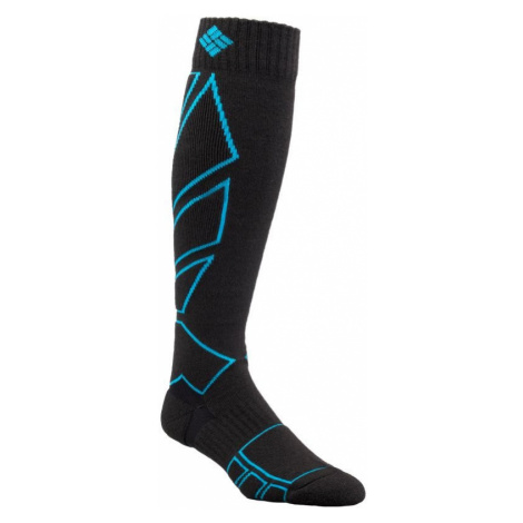 Ponožky Columbia Snowboard Medium Weight Merino - černá/modrá /46