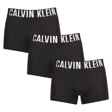 3PACK pánské boxerky Calvin Klein černé (NB3608A-UB1)