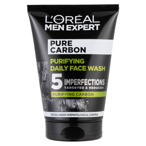 L´Oréal Paris Čisticí gel s aktivním uhlím Men Expert Pure Carbon (Purifying Daily Face Wash) 10 L’Oréal Paris