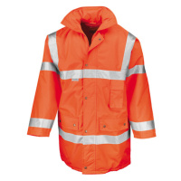 Result Unisex bezpečnostní bunda R018X Fluorescent Orange