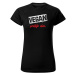 DOBRÝ TRIKO Dámské funkční tričko s potiskem Vegan, protože chci