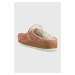 Semišové papuče Birkenstock Buckley růžová barva