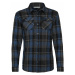 pánská merino košile ICEBREAKER Mens Lodge LS Flannel Shirt, Black