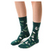 Ponožky 017-005 Zelená Zelená