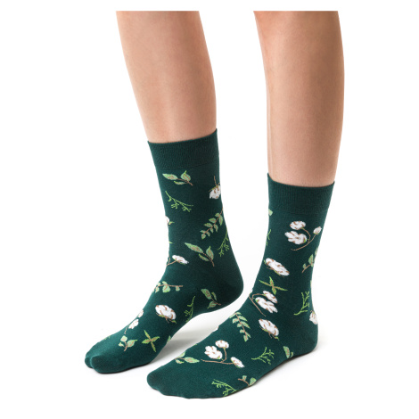 Ponožky 017-005 Zelená Zelená Steven