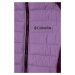 Dětská bunda Columbia fialová barva