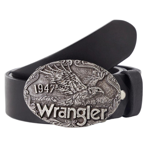 Pánský pásek WRANGLER černý-115