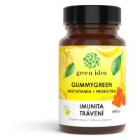 GREEN IDEA Gummygreen - Multivitamín + probiotika