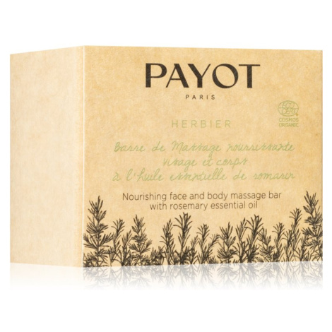 Payot Herbier Barre De Massage Nourrissante Visage & Corps masážní krém s esenciálními oleji 50 