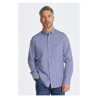 KOŠILE GANT REG POPLIN GINGHAM SHIRT modrá