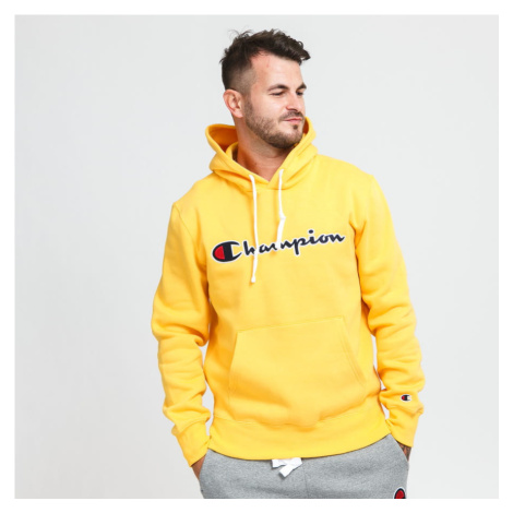 Champion Heavy Combed Organic Cotton Hoodie žlutá