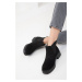 Soho Black Suede Women's Boots & Booties 18371