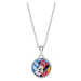 Disney Hravý stříbrný náhrdelník Minnie Mouse CS00018SL-P.CS (řetízek, přívěsek)